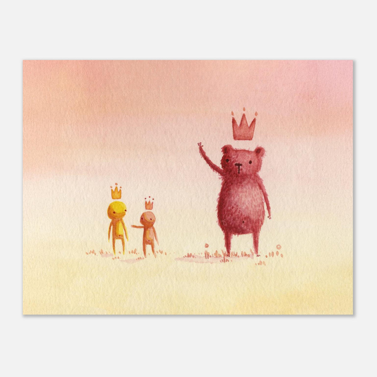 Bear King - Fine Art Print