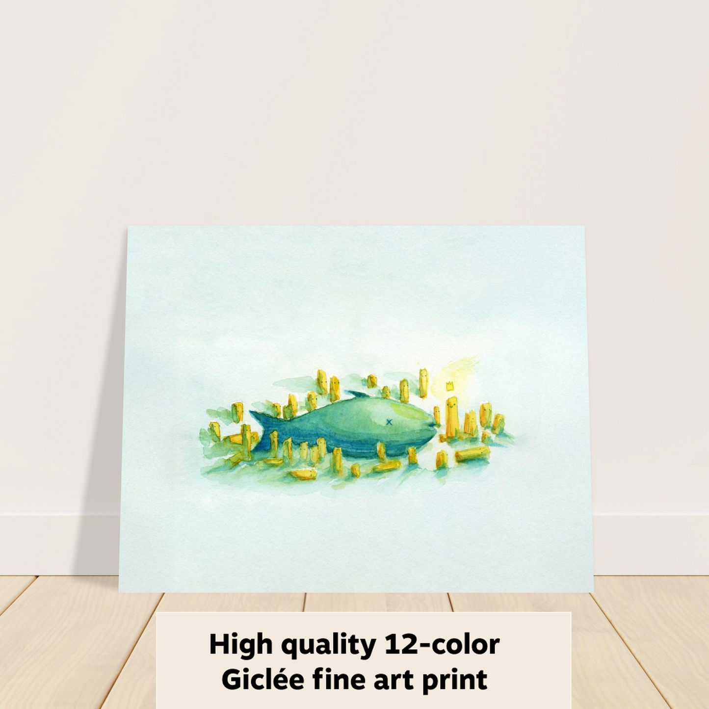 Fish And Chips - Fine Art Print
