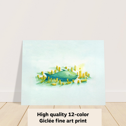 Fish And Chips - Fine Art Print