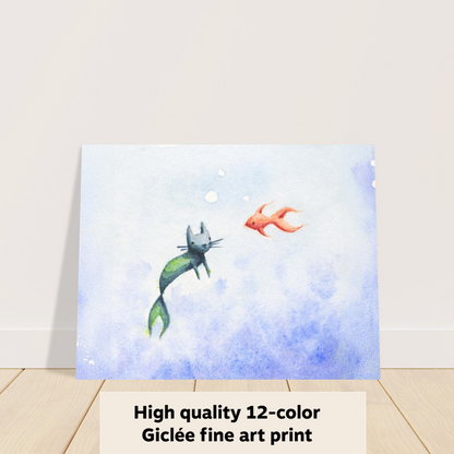 Little Catfish - Fine Art Print