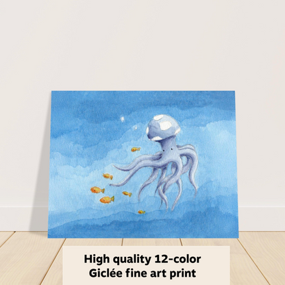 Octoshroom - Fine Art Print