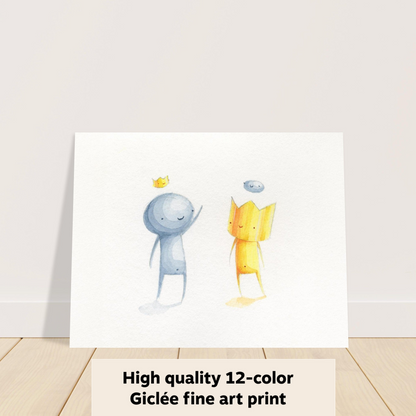 Crown Guy Guy Crown - Fine Art Print