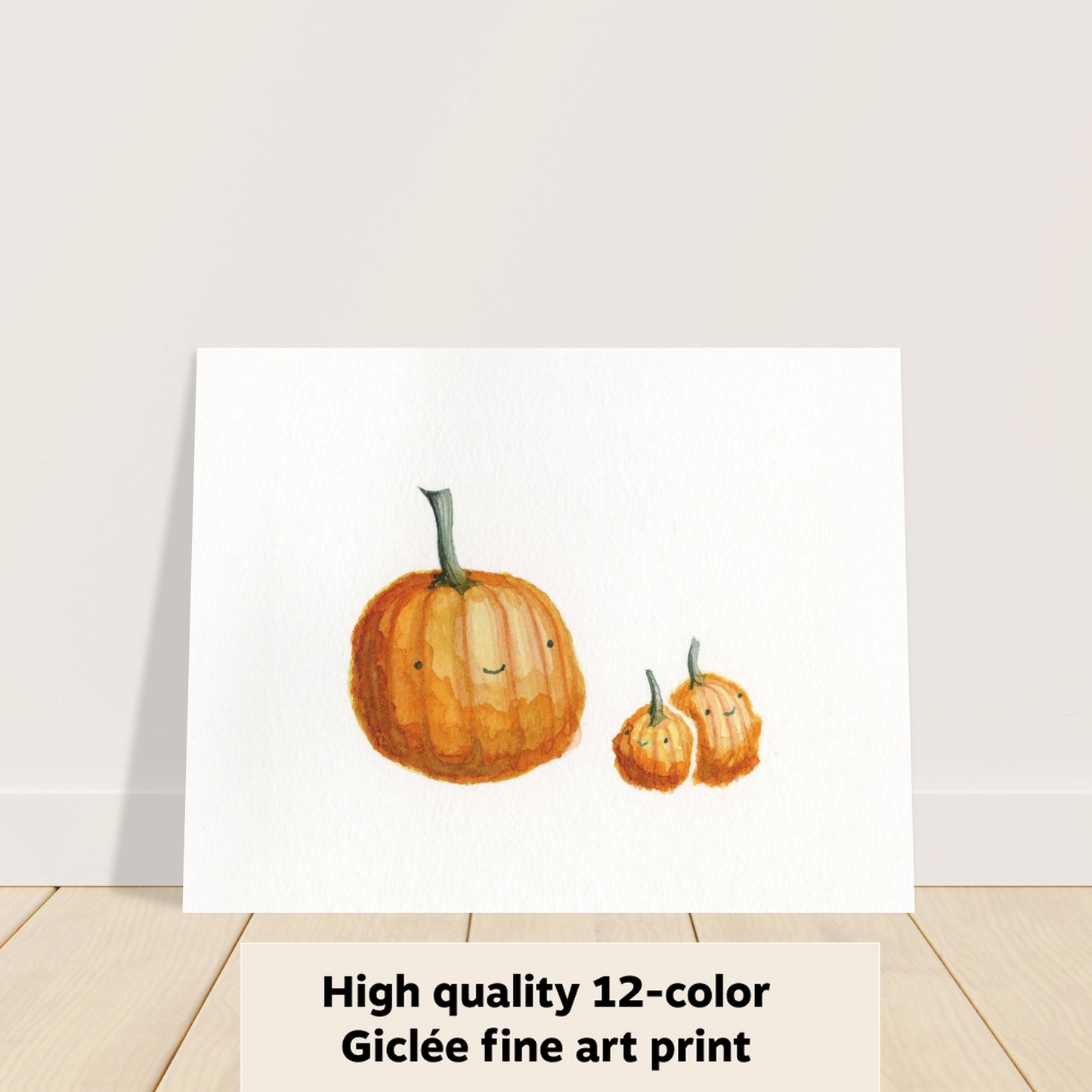 Pumpkin Family - Fine Art Print