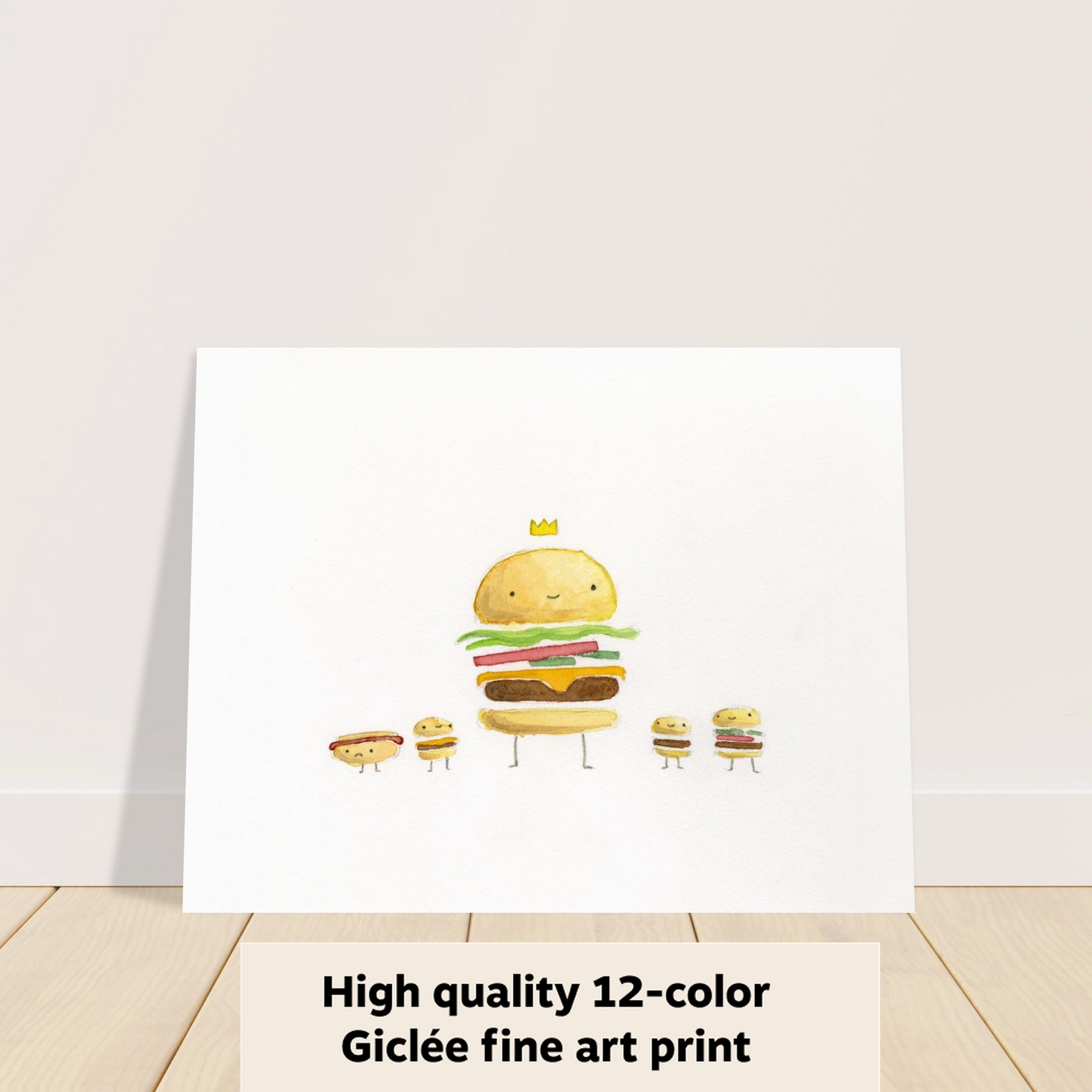 Burger Queen - Fine Art Print