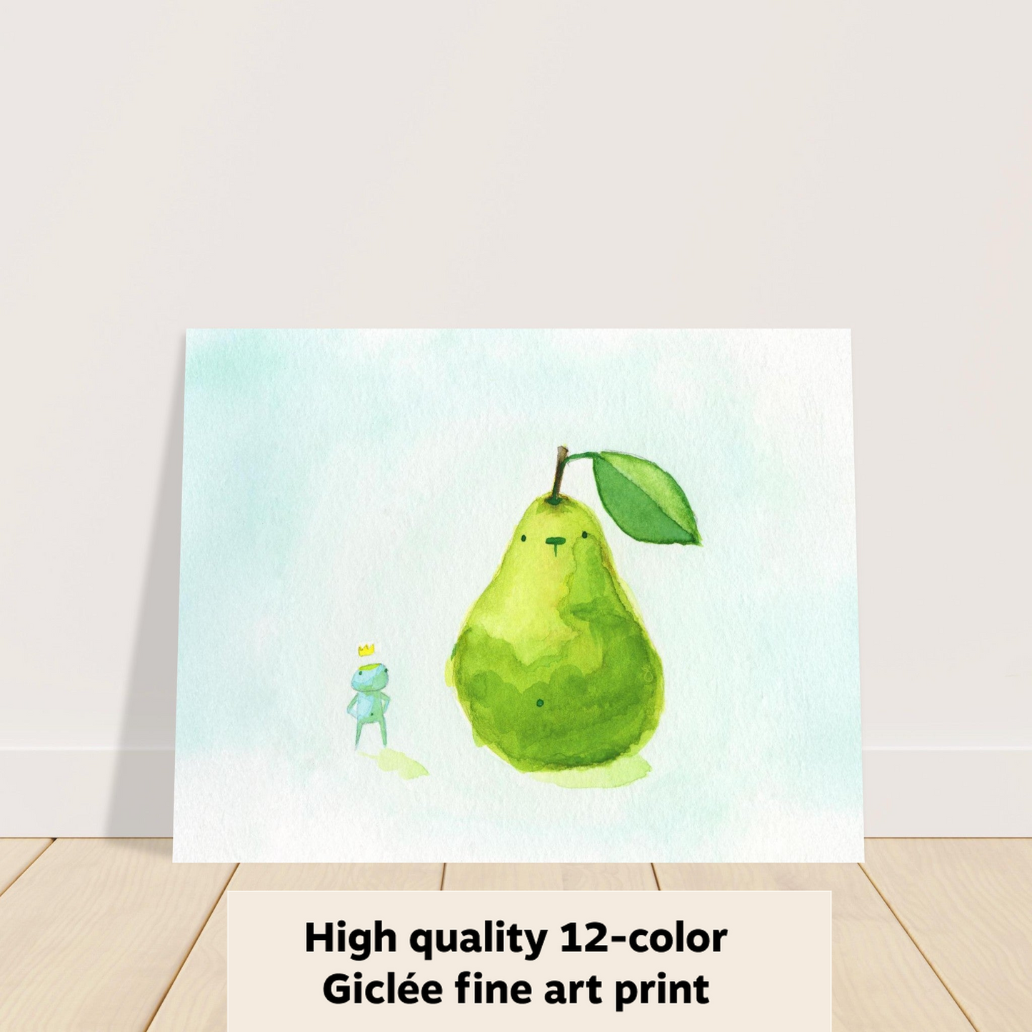 Pear Bear - Fine Art Print