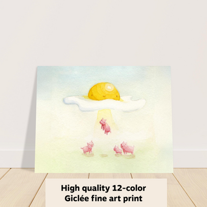 Bacon And Eggs - Fine Art Print