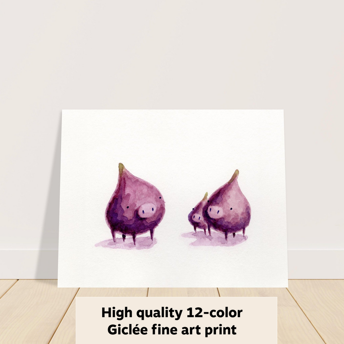 Fig Pigs - Fine Art Print
