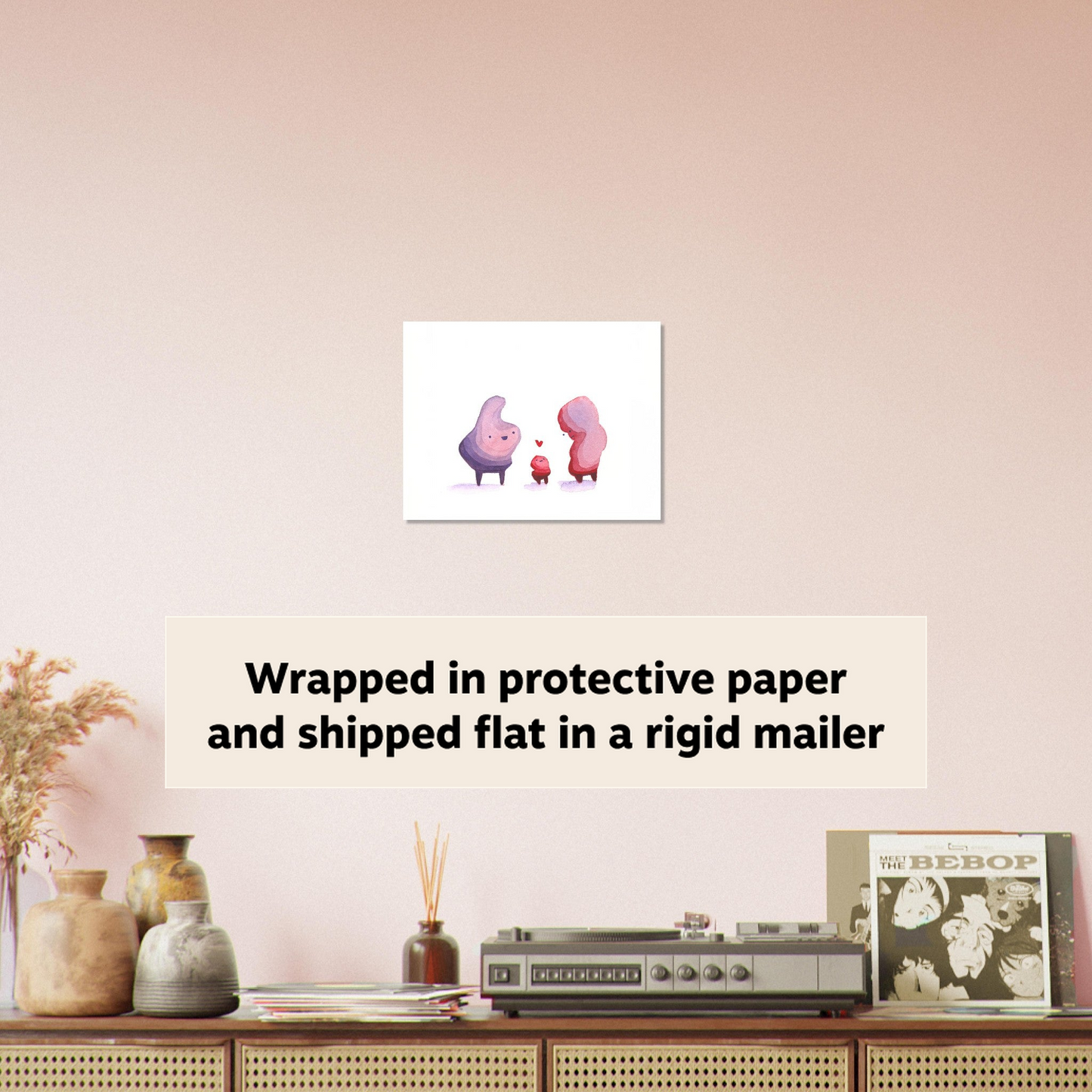 Blobby Love - Fine Art Print