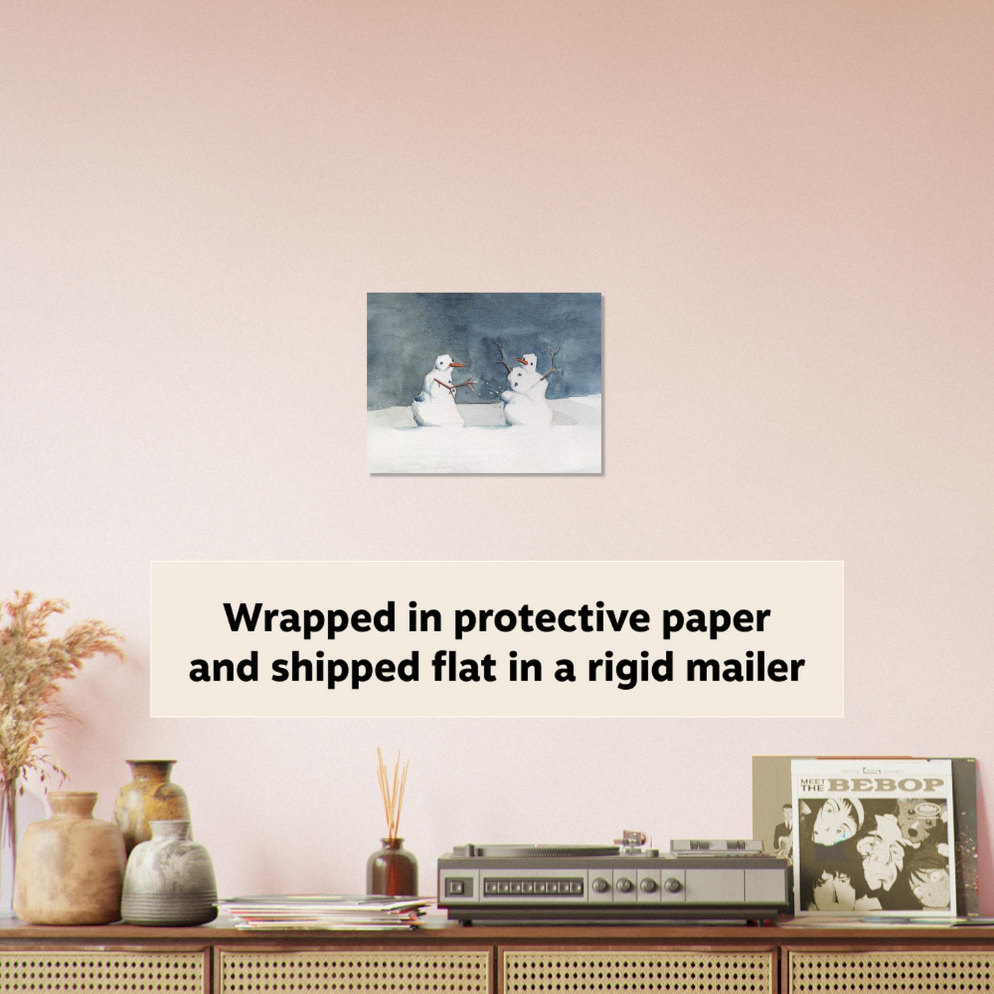 Snowball Fight - Fine Art Print