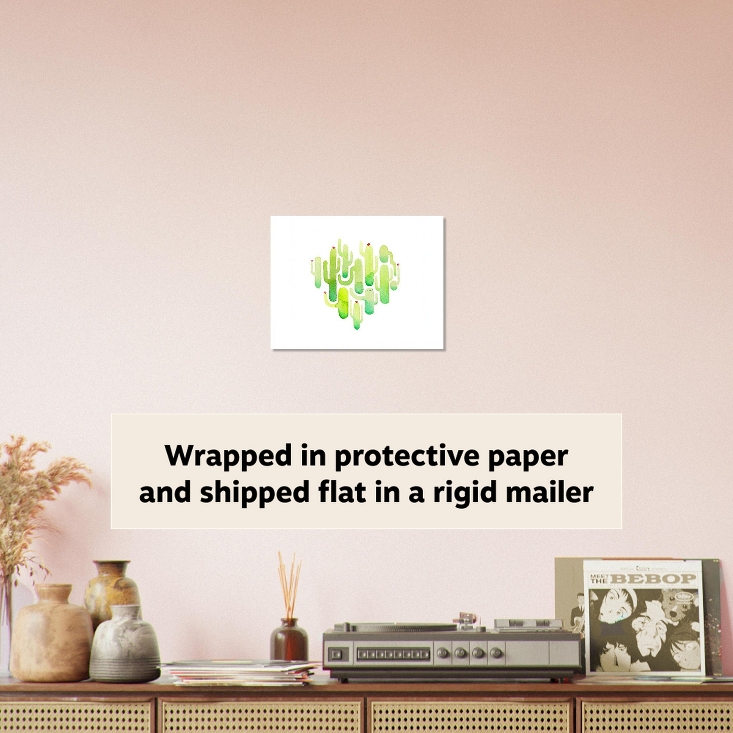 Happy Cactus - Fine Art Print