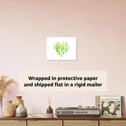 Happy Cactus - Fine Art Print