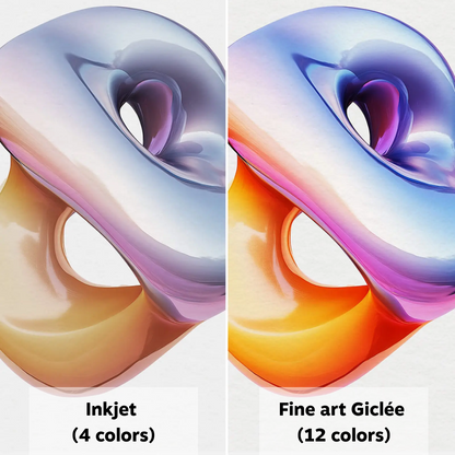 Blobby Love - Fine Art Print